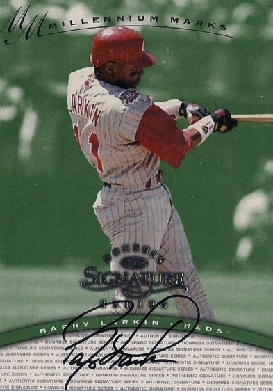 Barry Larkin Cards - A Career Through Topps Baseball Cards