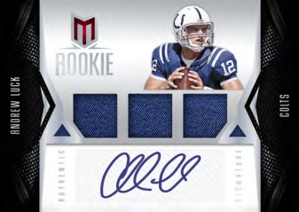 First Look: Andrew Luck's 2012 Topps Rookie Card - Beckett News