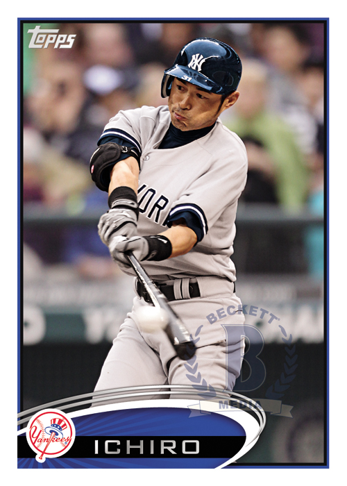 ICHIRO SUZUKI Topps Rookie Of The Week Mariners Yankees 4000 Plus Hits  HOF🔥🔥