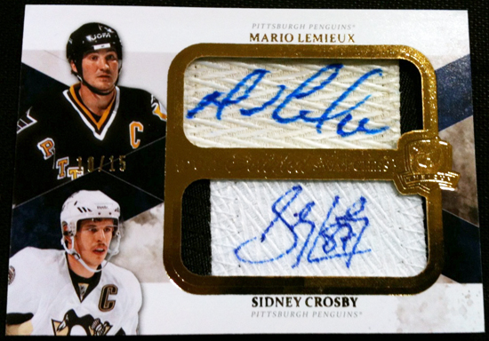 Sidney Crosby & Mario Lemieux Autographed 16x20