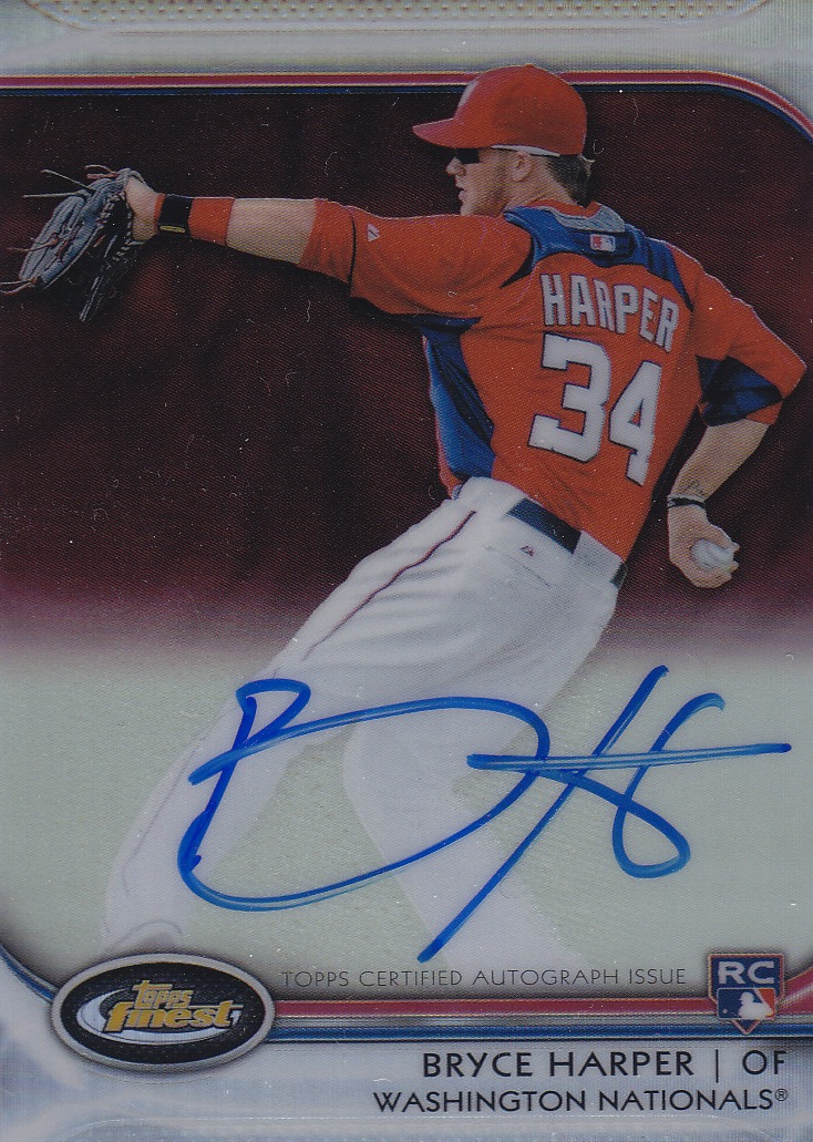 Bryce Harper Washington Nationals Signed Autographed #34 Custom