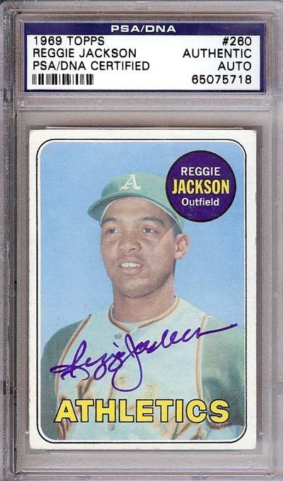 Top Reggie Jackson Vintage Cards, Rookies, Autographs