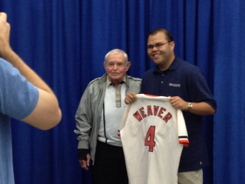 Authentic Earl Weaver jersey bought for $3 at Bay Area thrift store