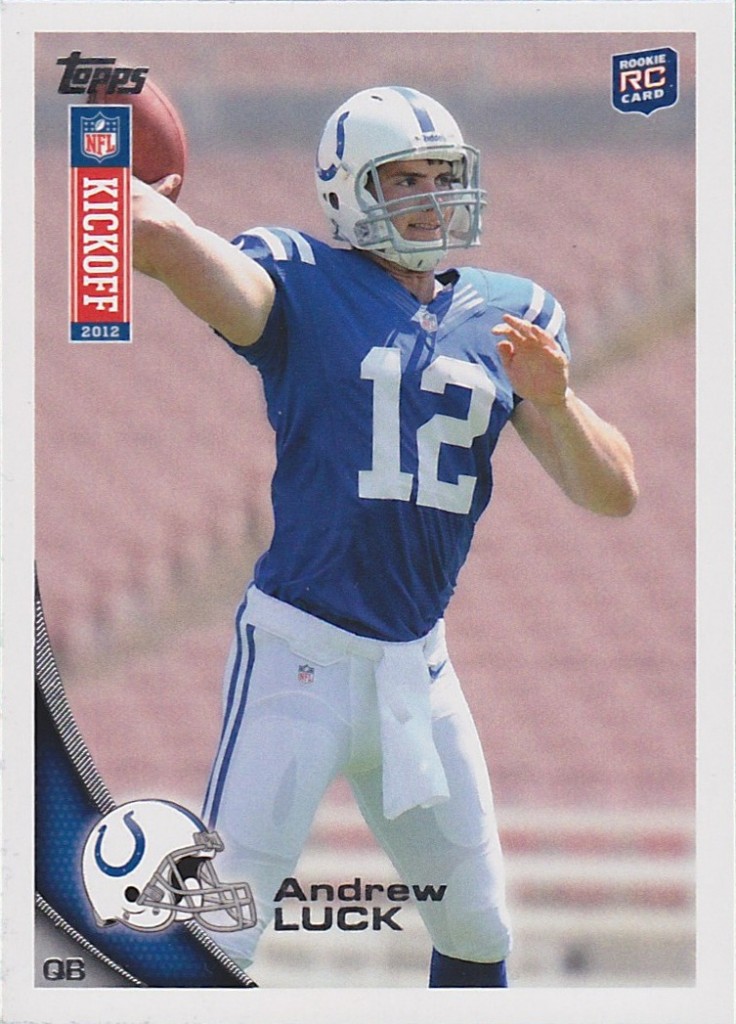 Andrew Luck / Coby Fleener Topps Card