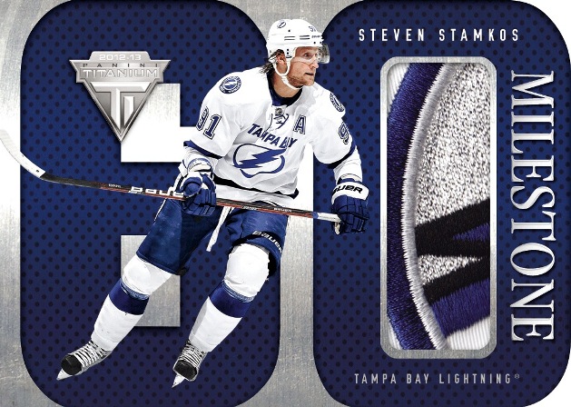 2012 2012-13 TITANIUM STEVEN STAMKOS GAME-WORN GEAR JERSEY TAMPA BAY  LIGHTNING