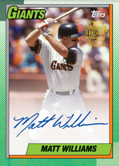 Buy Matt Williams Cards Online  Matt Williams Baseball Price Guide -  Beckett