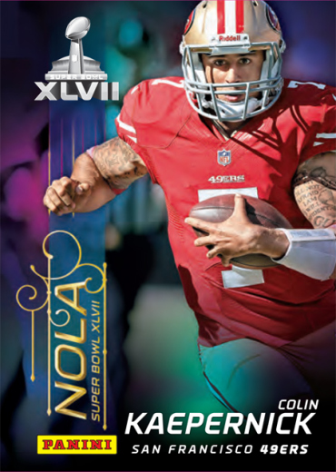 Vtg#7 COLIN KAEPERNICK San Francisco 49ers Super Bowl XLVII