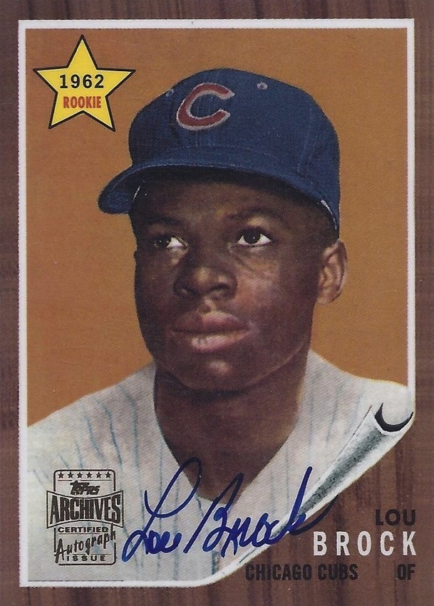 2001 Topps Archives Autograph Short Prints Light Up Auction Block