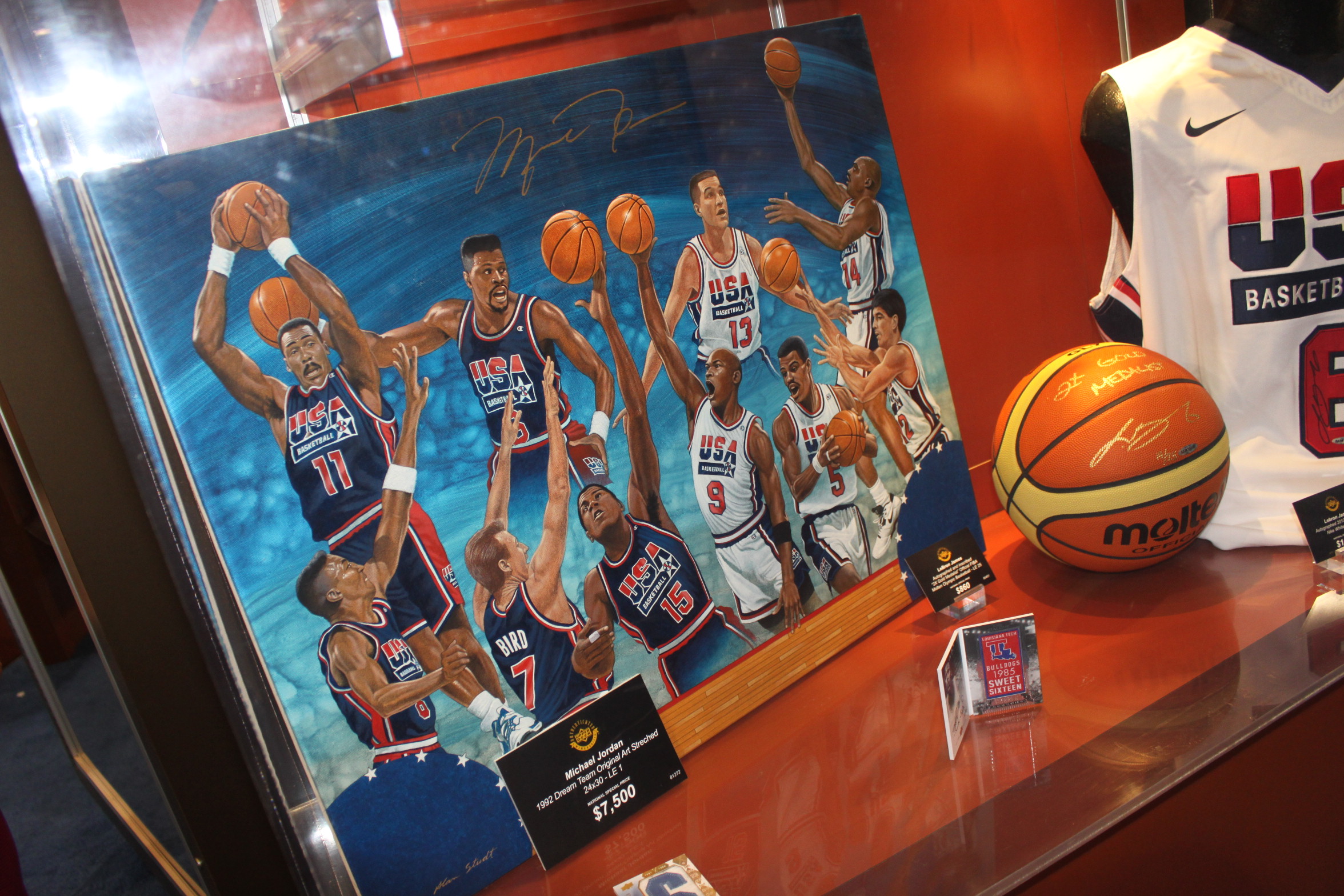 Michael Jordan 1997 UD Game Jersey Autograph Nets $840,000