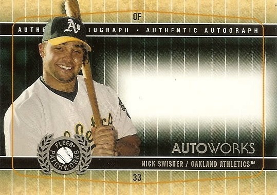 Buy Nick Swisher Cards Online  Nick Swisher Baseball Price Guide - Beckett