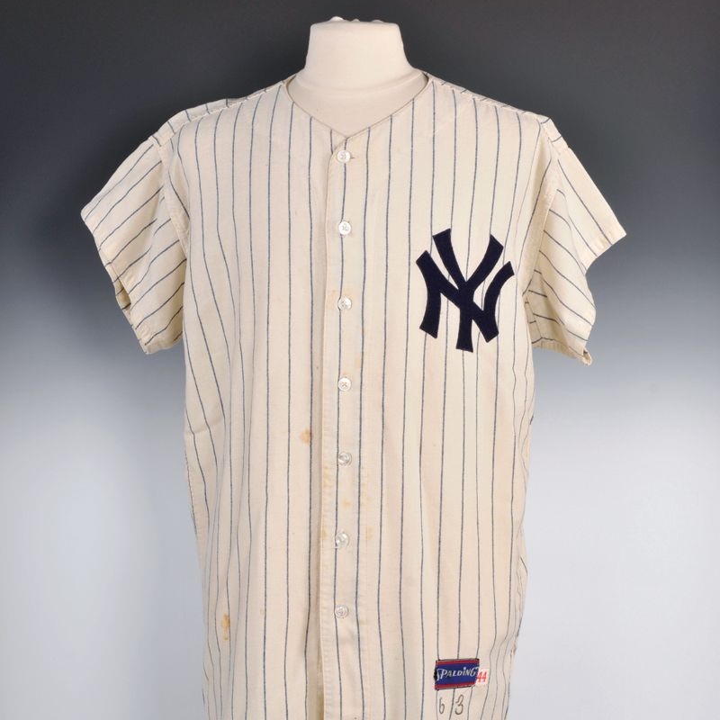 Mickey Mantle game-worn 1963 jersey tops $450K in auction