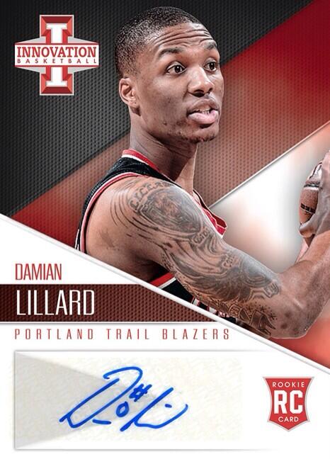 Panini gets Damian Lillard's autograph; Leaf still maintains auto