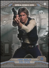 9 General Rieekan 2014 Topps Star Wars Perspectives Rebel Wanted 