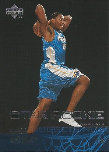 carmelo anthony rookie year