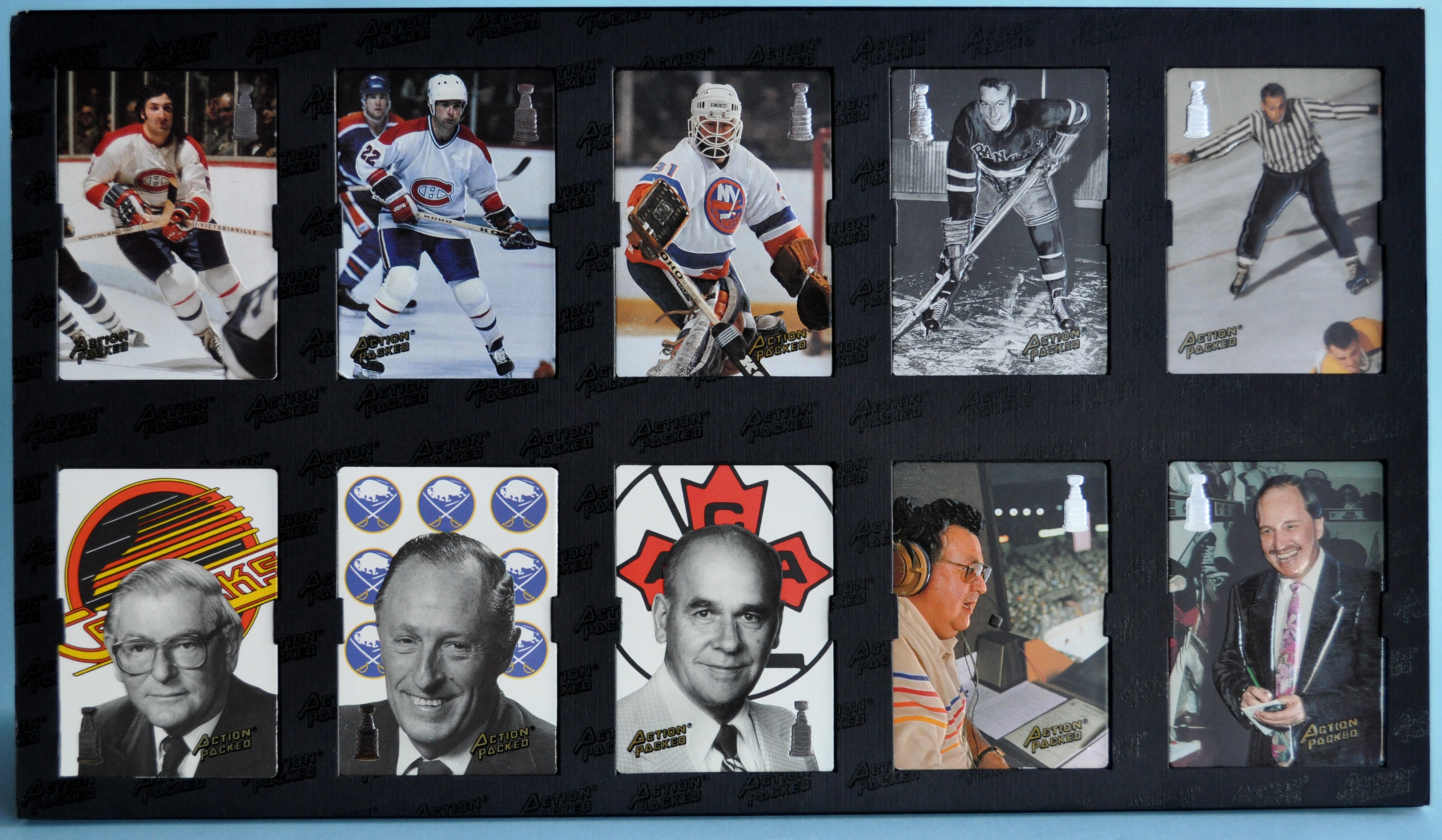Be a Player Hockey Magazine 1995 Doug Gilmour Fleer Cards Pavel Bure Poster