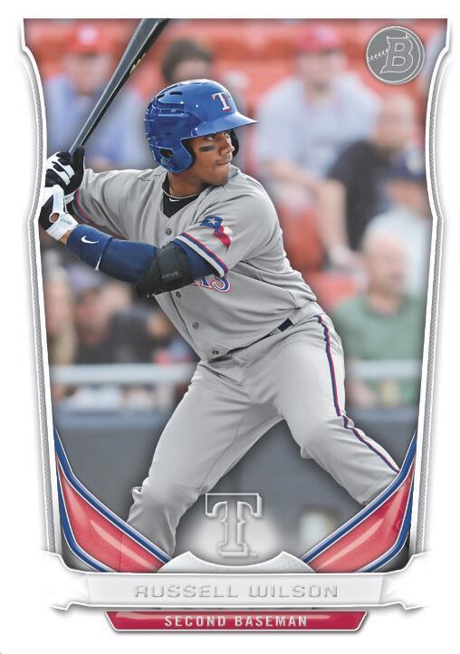 Topps adds Seattle Seahawks QB Russell Wilson to 2014 Bowman  baseball?  - Beckett News