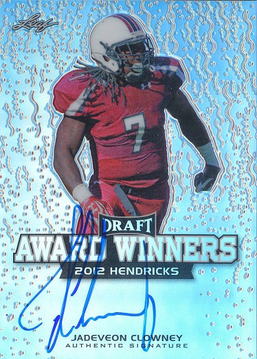 Jadeveon Clowney autograph cards hit the market in Leaf Metal Draft -  Beckett News