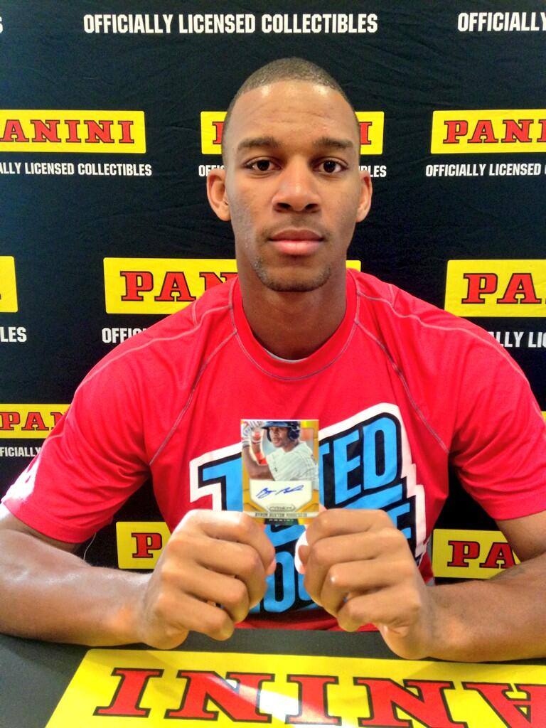 Minnesota prospect Byron Buxton collects baseball cards, just not