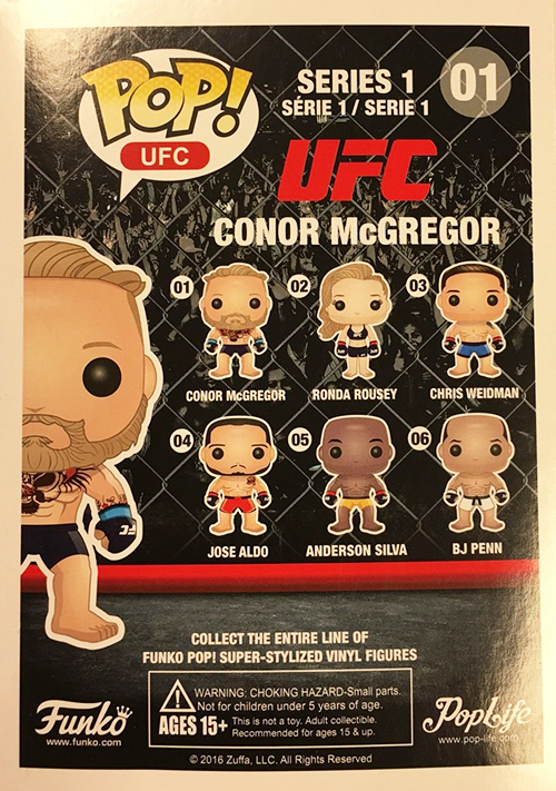 Funko Pop UFC Launches With Conor McGregor Exclusive