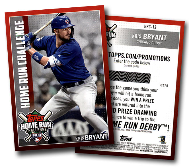 Topps Home Run Challenge Details Checklist And How To Play