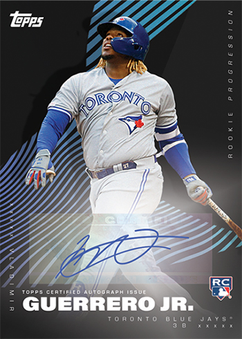 2019 Topps On Demand Rookie Progression Baseball Checklist Details