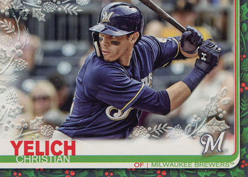 Topps Walmart Holiday Baseball Box Break And Review