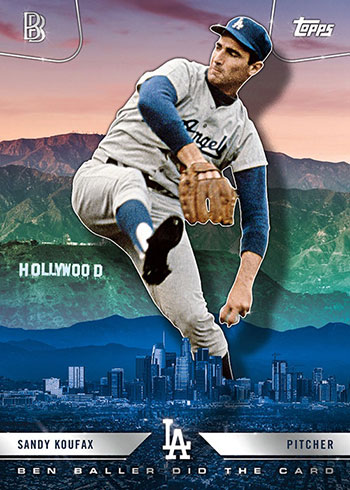 Topps X Ben Baller Los Angeles Dodgers World Series Checklist