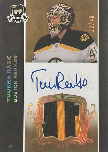 Career Defining Tuukka Rask Cards Beckett News