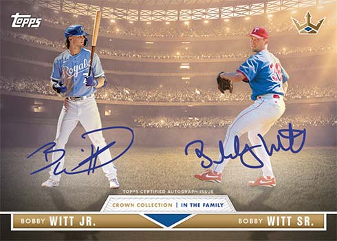 2022 Topps X Bobby Witt Jr Crown Collection Checklist Details