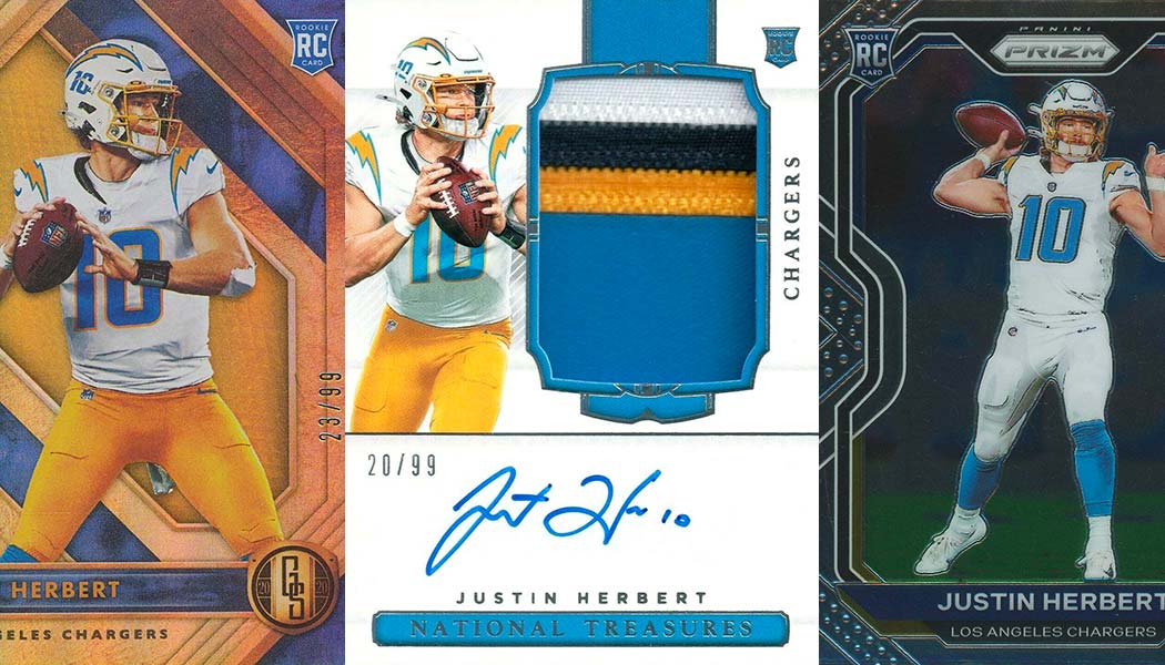 10 Hot Justin Herbert Cards Beckett News