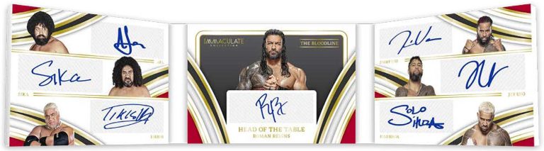 Panini Immaculate Wwe Checklist Box Info Release Date