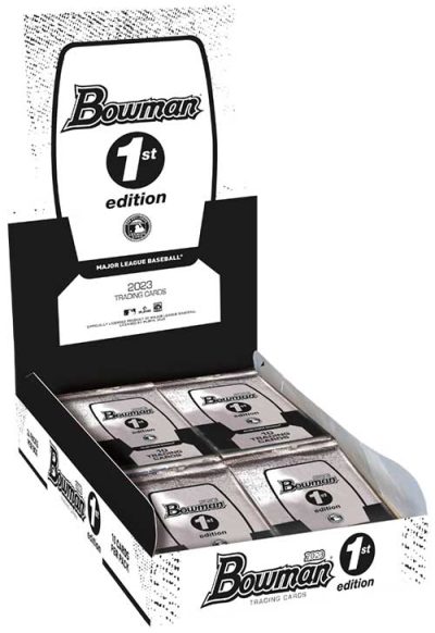 2023 Bowman 1st Edition Baseball Checklist Team Sets Box Info