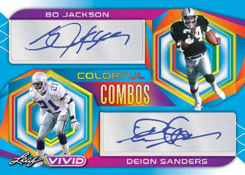 Leaf Vivid Football Checklist Hobby Box Info Details