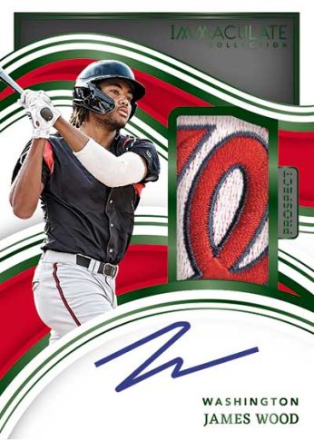 Panini Immaculate Baseball Checklist Team Sets Box Info