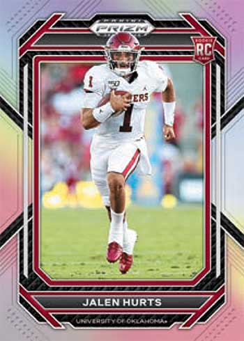 2023 Panini Prizm Draft Picks Football Checklist Box Info Details