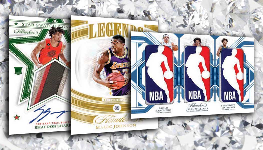 Panini Flawless Basketball Checklist Team Sets Box Info