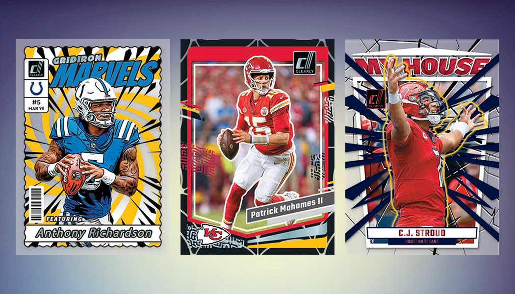 Clearly Donruss Football Checklist Team Sets Box Info