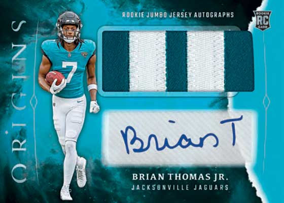 Panini Origins Football Checklist Team Sets Box Info