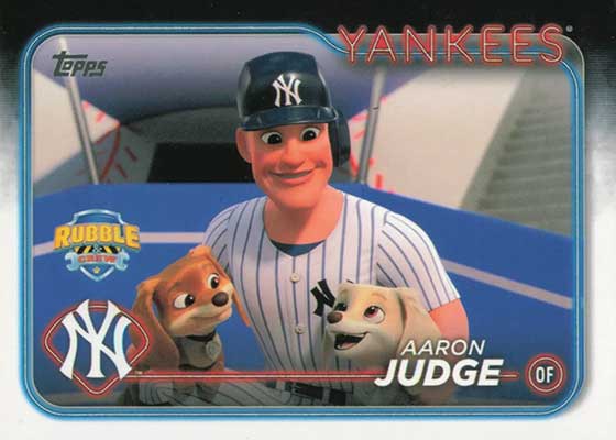 Aaron Judge Paw Patrol Card Among Topps Update Surprises