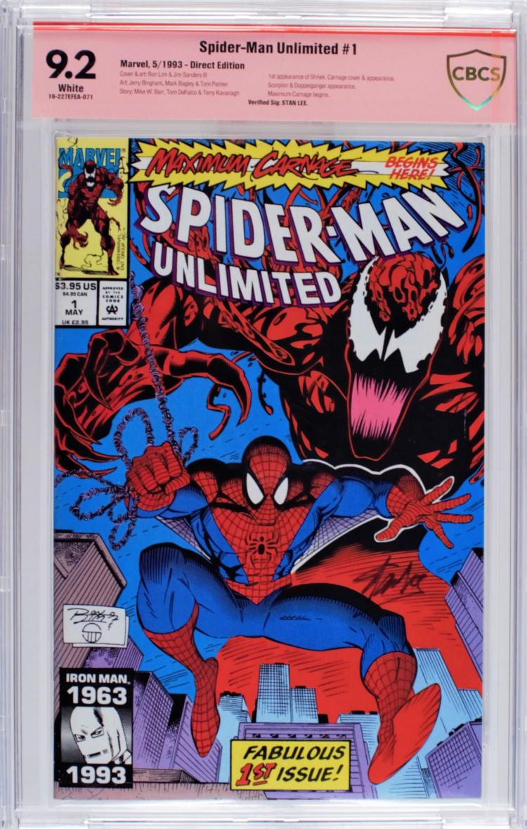 Signatures - Paint Pens, CBCS Comics