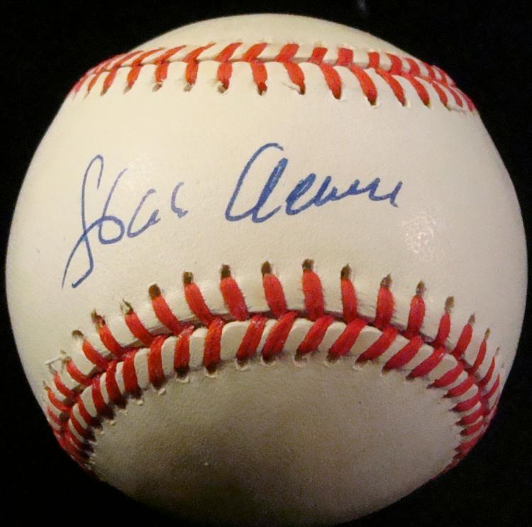 Hank Aaron - Autograph Note Signed