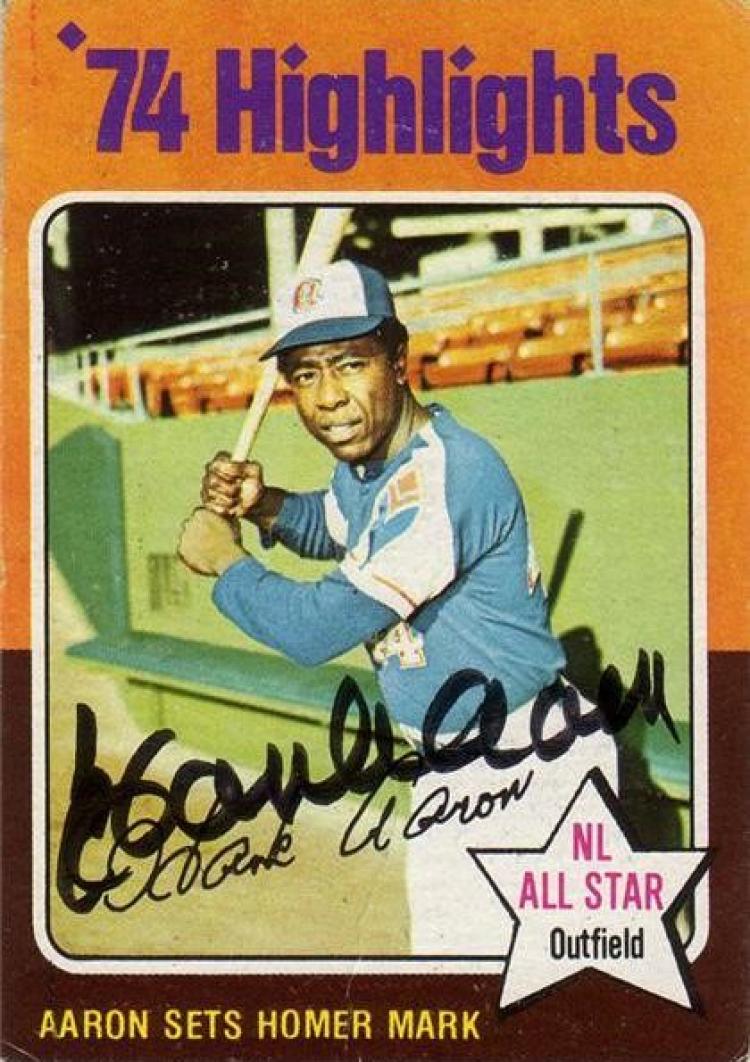 Hank Aaron: A Legendary Player, A Legendary Autograph