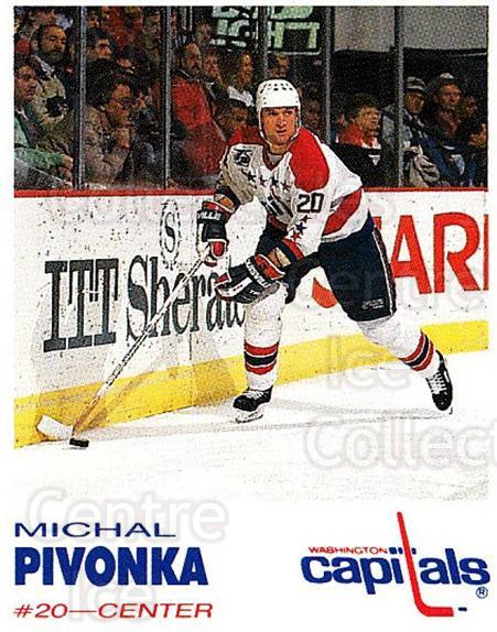 1992-93 Washington Capitals Kodak #22 Michal Pivonka
