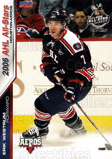 2005-06 AHL All-Stars #43 Erik Westrum