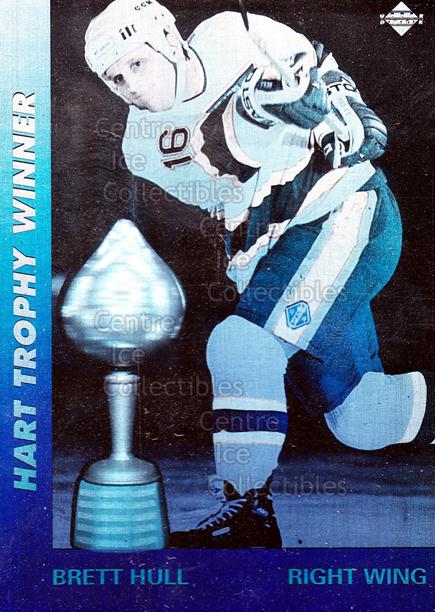 1991-92 Upper Deck Award Winner Holograms #3 Brett Hull, Hart Trophy