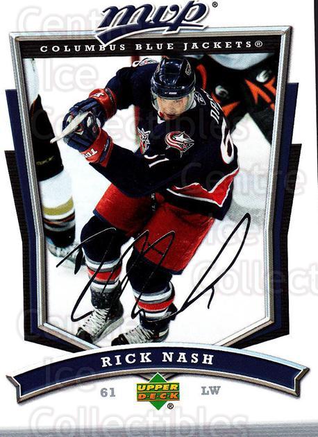 2007-08 Upper Deck MVP #22 Rick Nash