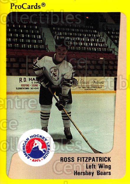 1989-90 ProCards AHL #340 Ross Fitzpatrick