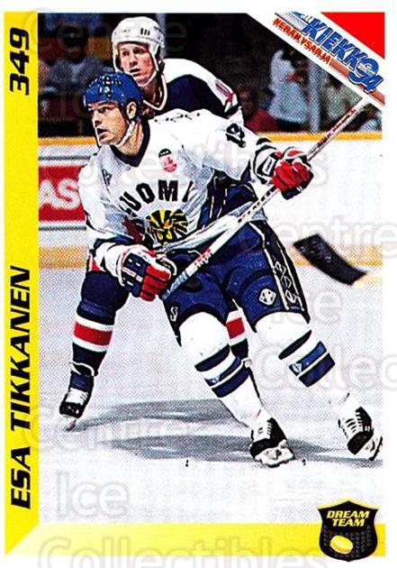 1994 Finnish Jaa Kiekko #349 Esa Tikkanen DT
