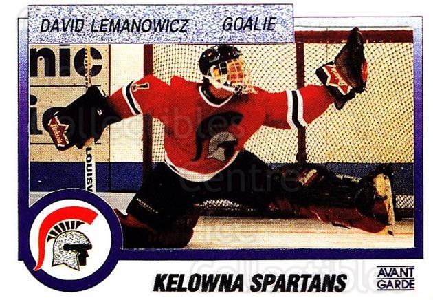 1991-92 British Columbia JHL #18 David Lemanowicz