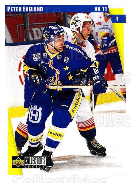 1997-98 Swedish Collector's Choice #93 Peter Ekelund
